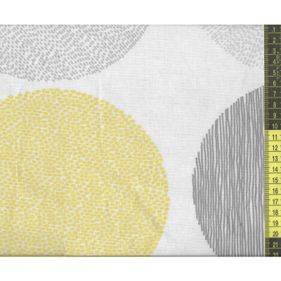 בד קנבס עיגולים גדולים