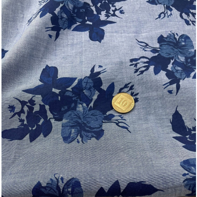 בד שמבריי מודפס