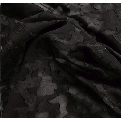 בד שיפון עם דוגמא