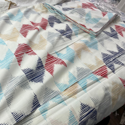 בד כותנה מודפס - רוחב 2.5 מ' 