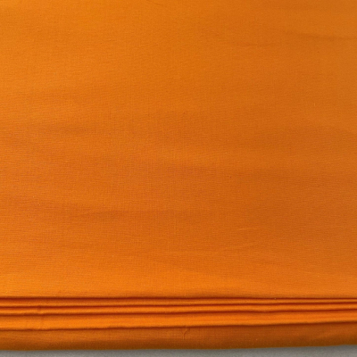 בד כותנה כתום - רוחב 2.5 מטר