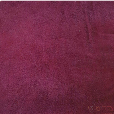 בד פליז בורדו