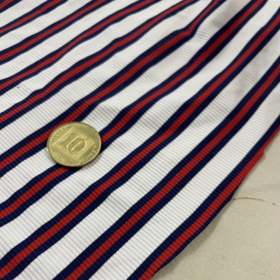 בד לייקרה ריב פסים