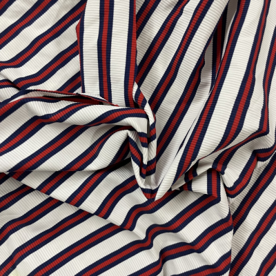 בד לייקרה ריב פסים