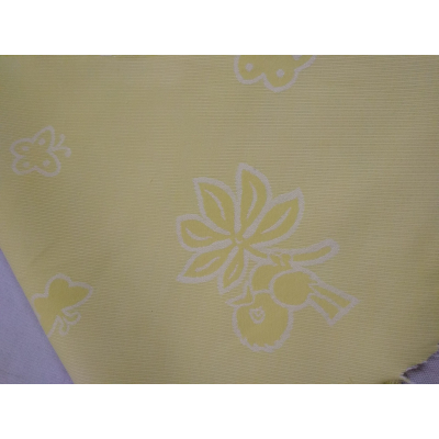 בד ג'קארד צהוב דובונים 