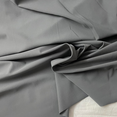 בד לייקרה 164 גר' אפור כהה