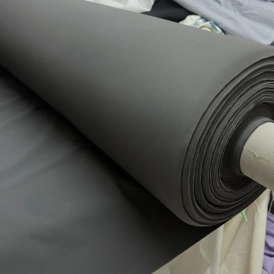 בד לייקרה 164 גר' אפור כהה