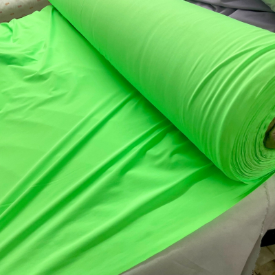 בד לייקרה 164 גר' ירוק ניאון