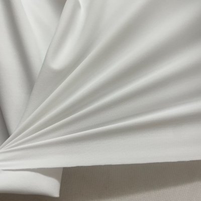 בד לייקרה 165 גר' לבן