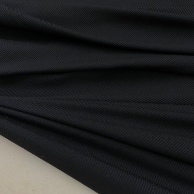 בד לייקרה ריב שחור