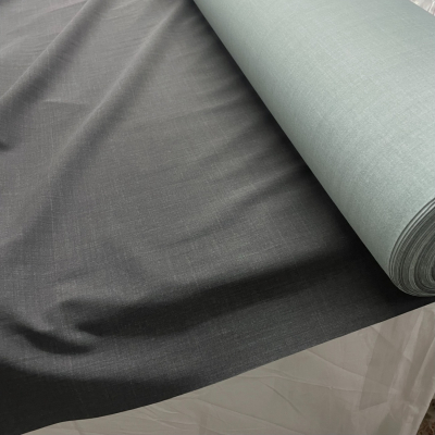 בד לייקרה 250 גר' הדפס ג׳ינס אפור כהה