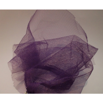 טול קשיח סגול