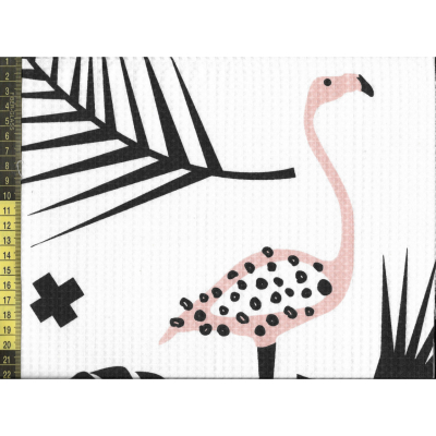 בד פיקה פלמינגו - רוחב 2.2 מ'