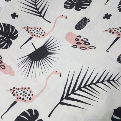 בד פיקה פלמינגו - רוחב 2.2 מ'