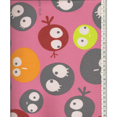 בד פוליאסטר 600 (גב פי.וי.סי) פרצופים