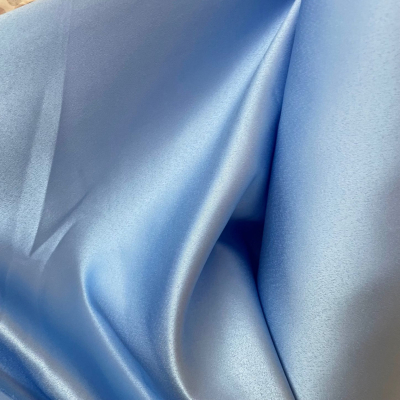 בד סאטן למפות תכלת - רוחב 3 מ'
