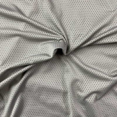 בד רשת ספורט אפור