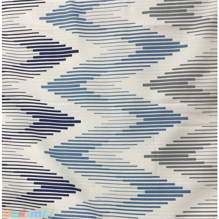 בד כותנה מודפס - רוחב 2.8 מ' 